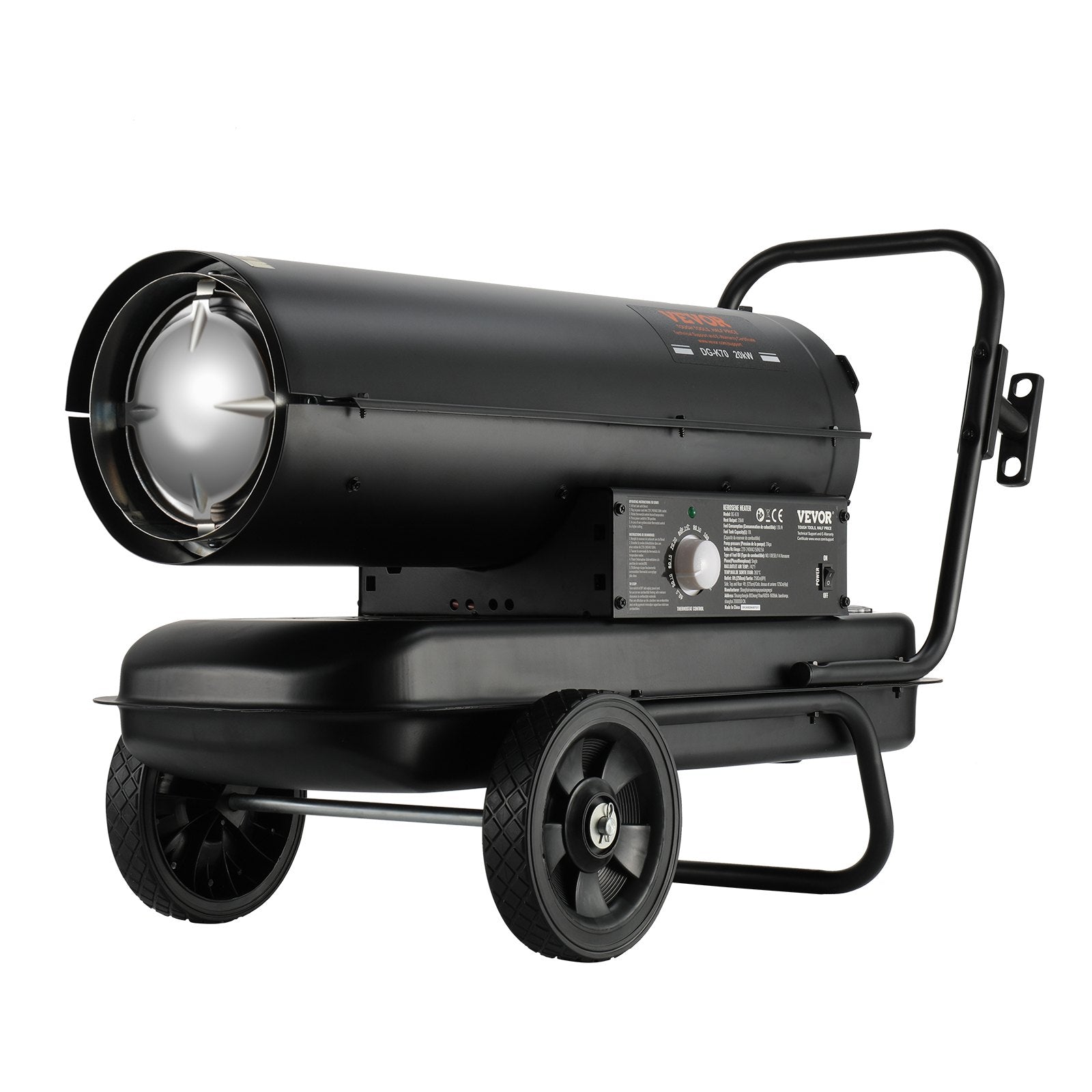 Portable Kerosene Forced Air Heater 70000 BTU Indoor Outdoor Use 5gal Tank V952-GFSMYQNQ70007Y0FJV3