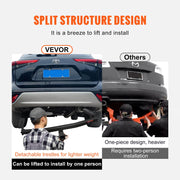 Class 3 Trailer Hitch, 2-Inch Receiver, Q455B Steel Tube Frame, Compatible with 2020-2023 Toyota Highlander, V952-GGLJQTG2YCTOVCHLXV0