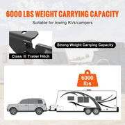 Class 3 Trailer Hitch, 2-Inch Receiver, Q455B Steel Tube Frame, Compatible with 2020-2023 Toyota Highlander, V952-GGLJQTG2YCTOVCHLXV0