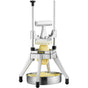 Commercial Vegetable Fruit Chopper, Stainless Steel French Fry Cutter with 4 Blades 1/4" 3/8" 1/2", 6-wedge V952-GGSSDQTJJB412RXV9V0