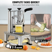 Commercial Vegetable Dicer Vegetable Chopper 4 Blades French Fry Cutter V952-GGSSDQTJJBBQX8OS7V0