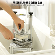 Commercial Vegetable Dicer Vegetable Chopper 4 Blades French Fry Cutter V952-GGSSDQTJJBBQX8OS7V0