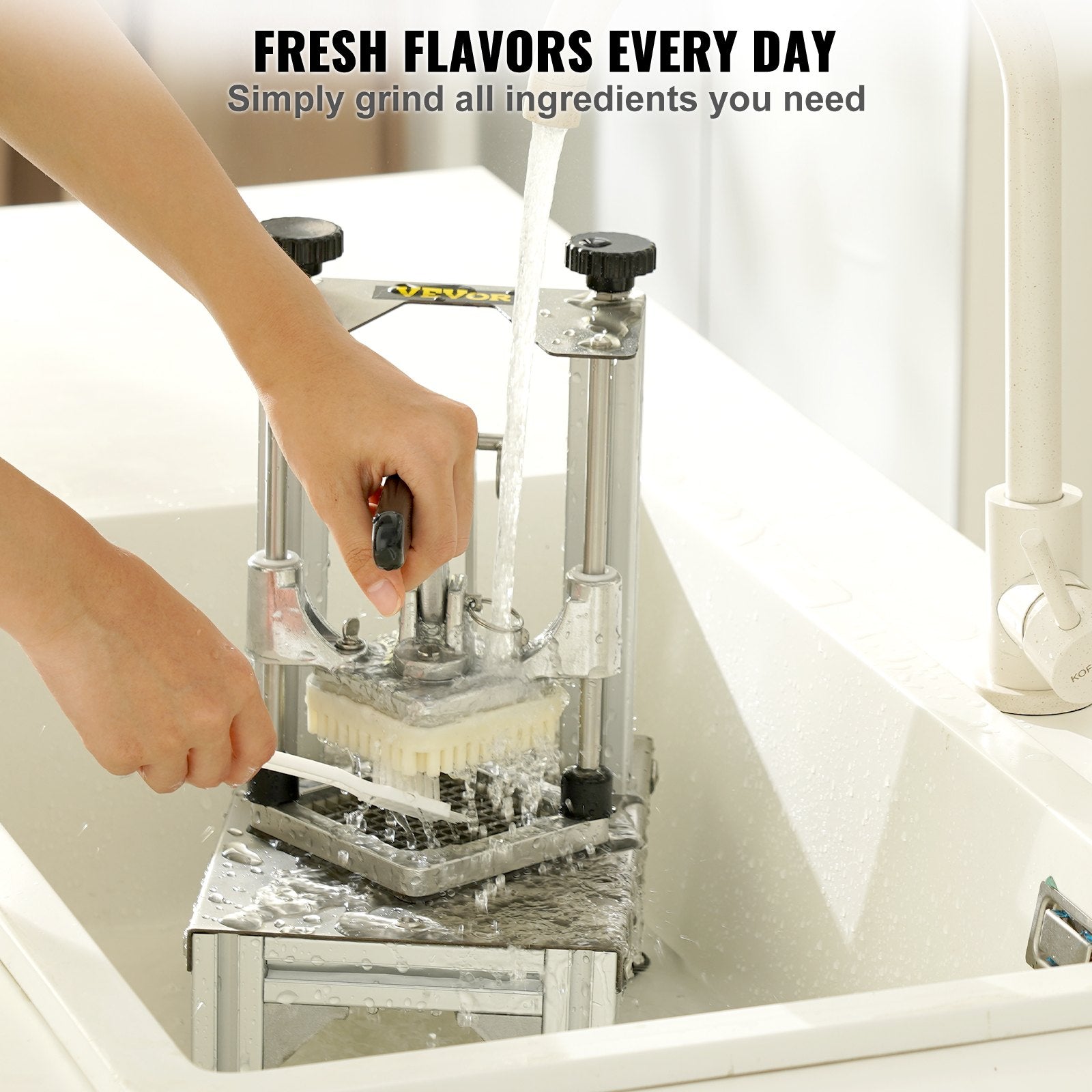 Commercial Vegetable Dicer Vegetable Chopper 4 Blades French Fry Cutter V952-GGSSDQTJJBBQX8OS7V0