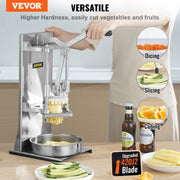Commercial Vegetable Dicer French Fry Cutter with 4 Blades Wedge Slicer V952-GGSSDQTJJBBQXJAKLV0