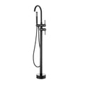 Freestanding Bathtub Faucet, Floor Mount, Freestanding Tub Filler, Shower Mixer Taps, Two Water Modes, 360 V952-GHKSLTSYXYGH0IJXEV0