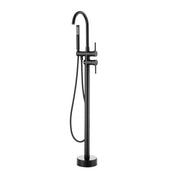 Freestanding Bathtub Faucet, Floor Mount, Freestanding Tub Filler, Shower Mixer Taps, Two Water Modes, 360 V952-GHKSLTSYXYGH0IJXEV0