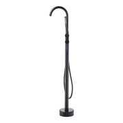 Freestanding Bathtub Faucet, Floor Mount, Freestanding Tub Filler, Shower Mixer Taps, Two Water Modes, 360 V952-GHKSLTSYXYGH0IJXEV0