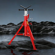 V Head Pipe Stand 0.32 - 30.48 cm Capacity, Adjustable Height 610mm-1067mm, Pipe Jack Stands 1134kg Load V952-GJ1107BGJ-VX00001V0