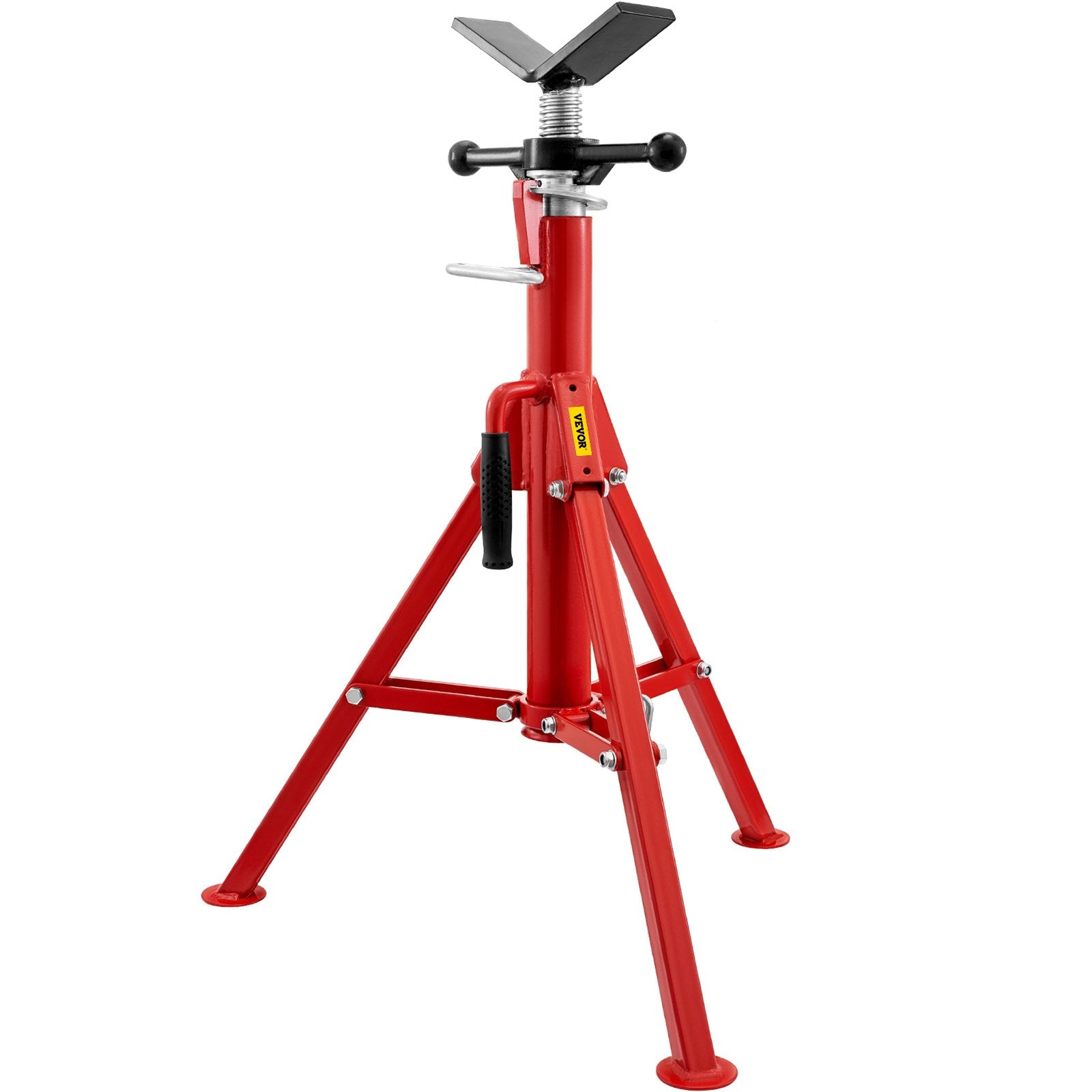 Pipe Jack Stand V-Head Foldable Legs 2500LB Max. Height 52" V952-GJ1107SGJ-VX00001V0