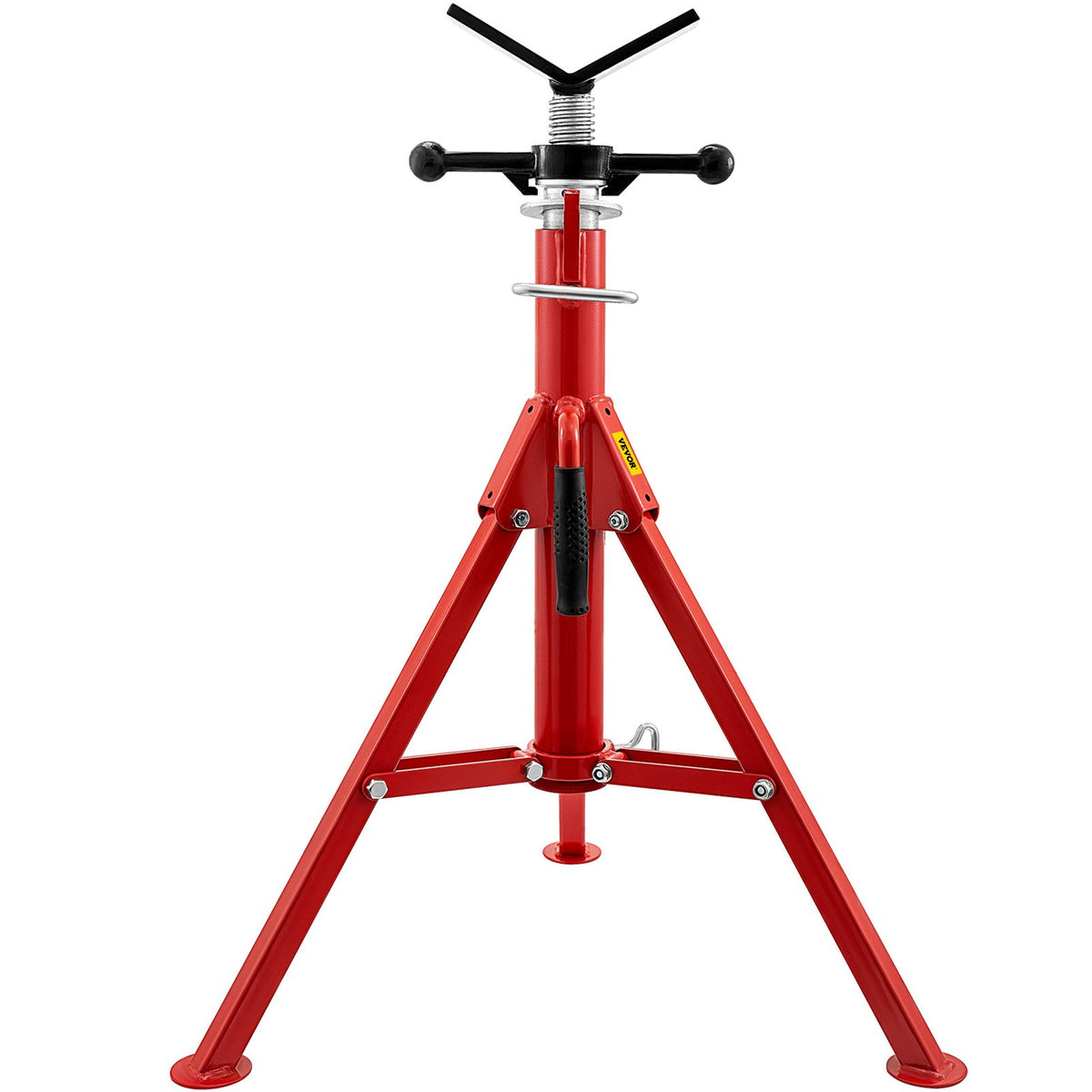 Pipe Jack Stand V-Head Foldable Legs 2500LB Max. Height 52" V952-GJ1107SGJ-VX00001V0