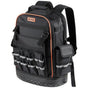 Tool Backpack, 64 Pockets, Heavy-duty Tools Storage Organizer Work Bags with Laptop Compartment & Molded V952-GJBB1416INCHEILMT001V0