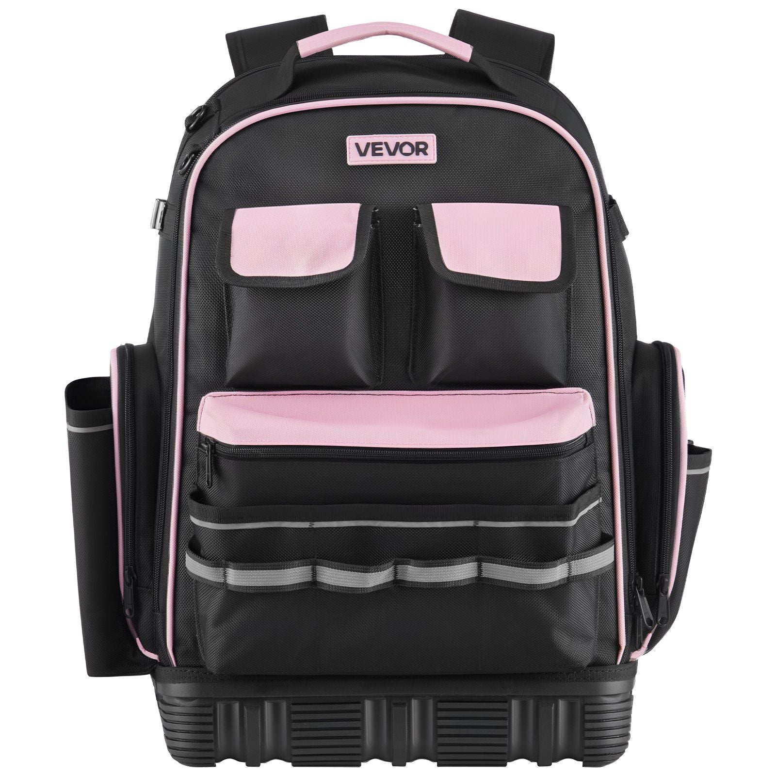 Tool Backpack, 56 Pockets, Heavy-duty Tools Storage Organizer Work Bags with Laptop Compartment & Molded V952-GJBBSLD1012I9UUIW001V0