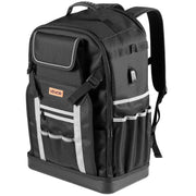 Tool Backpack, 56 Pockets, Heavy-duty Tools Storage Organizer Bags with Molded Base, Electrician Jobsite V952-GJBBSLD1214IOF1S8001V0