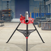 Tripod Pipe Chain Vice Stand 1/8" to 6" w/ Steel Legs & Rubber Mounts Bib V952-GJDJLGQZJ00000001V0