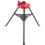 Tripod Pipe Chain Vice Stand 1/8" to 6" w/ Steel Legs & Rubber Mounts Bib V952-GJDJLGQZJ00000001V0