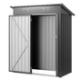 1533 x 876 x 1815 mm Metal Garden Shed, Storage Building with Lockable Door & 2 Louver Vents, Sloped Roof V952-GJF53FTHHSMSOZT3V001V0
