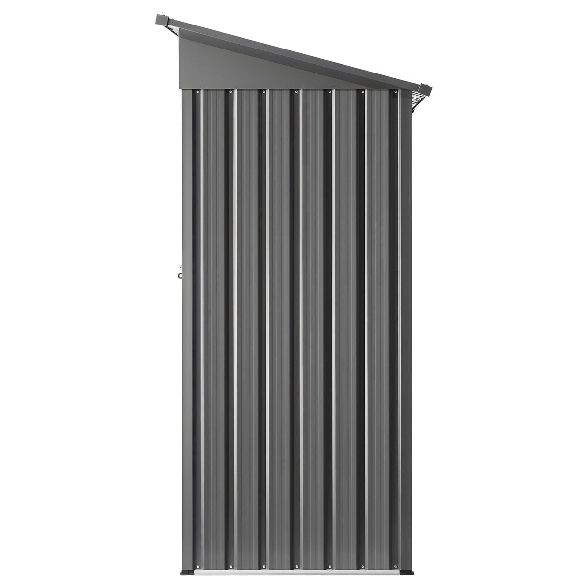 1533 x 876 x 1815 mm Metal Garden Shed, Storage Building with Lockable Door & 2 Louver Vents, Sloped Roof V952-GJF53FTHHSMSOZT3V001V0