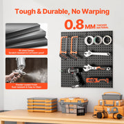 Metal Pegboard Panels609.6 x 304.8 mm2 Panels Wall Organizer for Home V952-GJGBHSJS241219C35V0