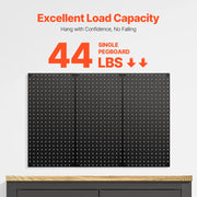Metal Pegboard Panels609.6 x 304.8 mm3 Panels Wall Organizer for Home V952-GJGBHSJS24127XEN9V0