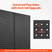 Metal Pegboard Panels609.6 x 304.8 mm3 Panels Wall Organizer for Home V952-GJGBHSJS24127XEN9V0