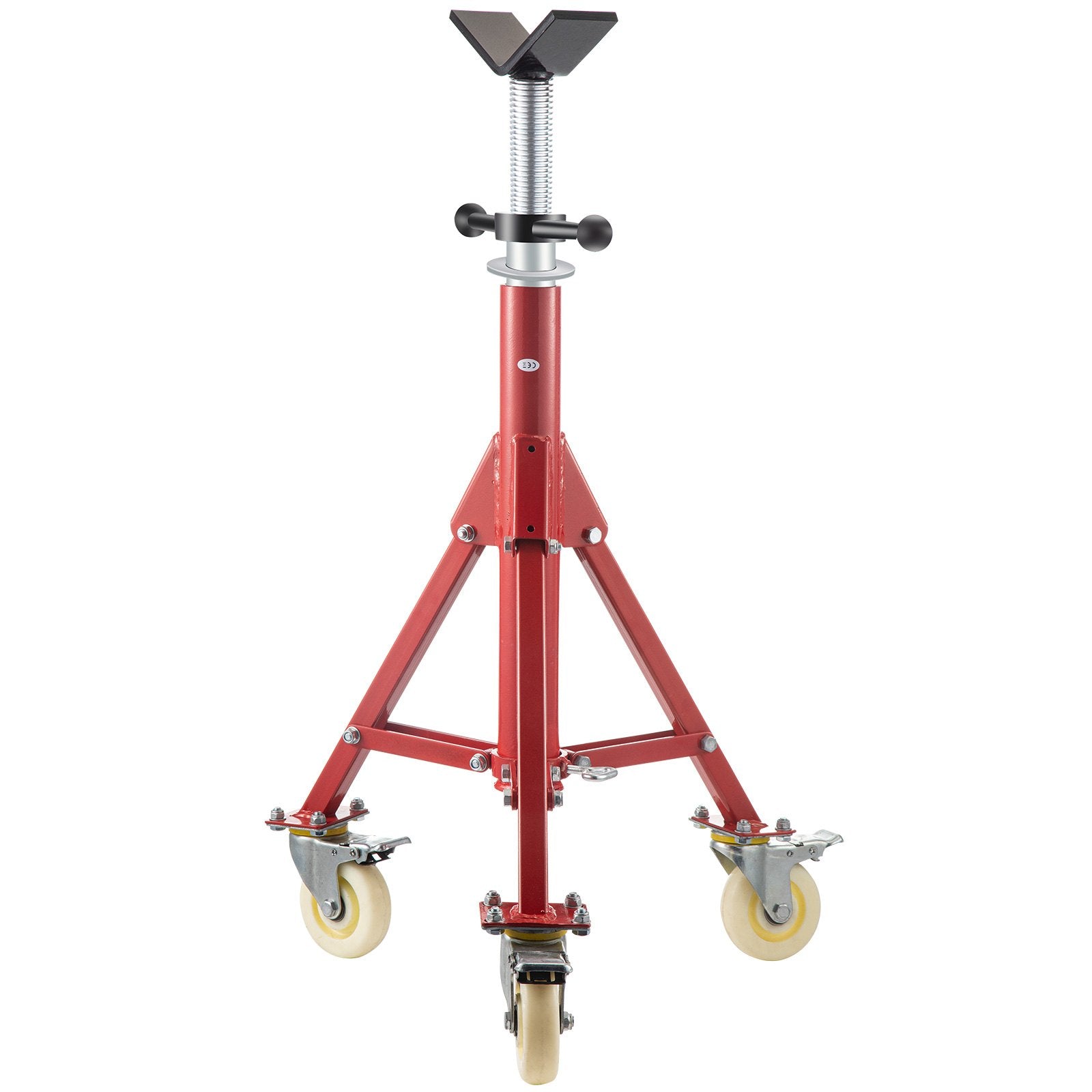 Pipe Stand, Pipe Jack Stands with Casters Adjustable Height 28-52 Inch, V Head Pipe Stand 882 LB, Folding V952-GJGJXDL1107AV65OSV0