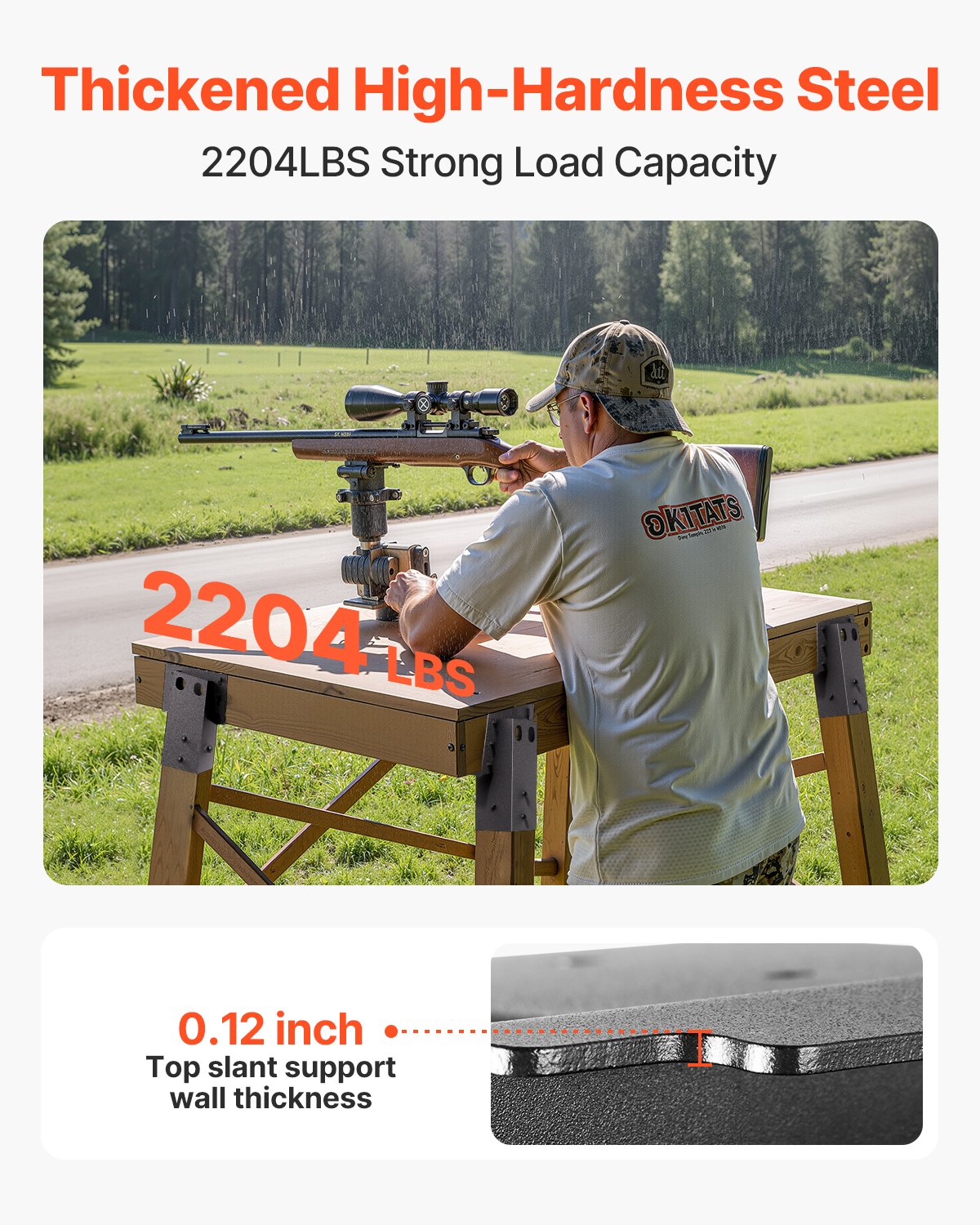 Deer Blind Brackets, Outdoor 3.6x3.6 Platform Bracket, Fit 3.5x3.5 In / 88.9x88.9 mm Lumber, 2204lbs/1000kg V952-GJPTZJ44YC8PNOA2J001V0