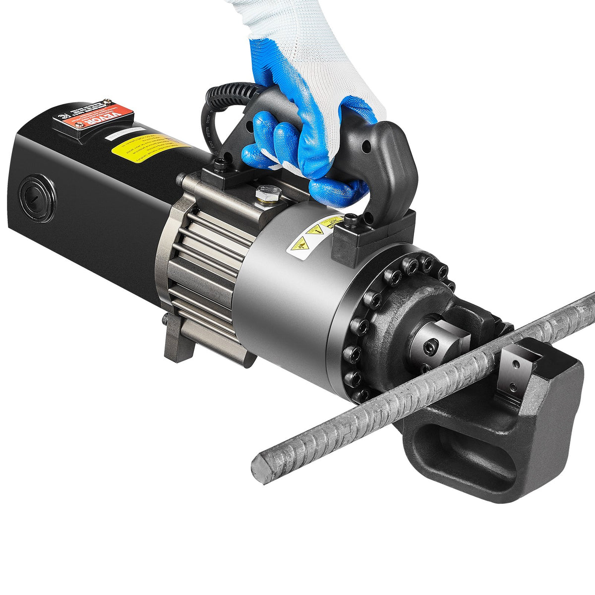 2000W Electric Hydraulic Rebar Cutter Cutting up to 1 Inch #8 4-25mm V952-GJQDJQX25MMLA0C7XV3