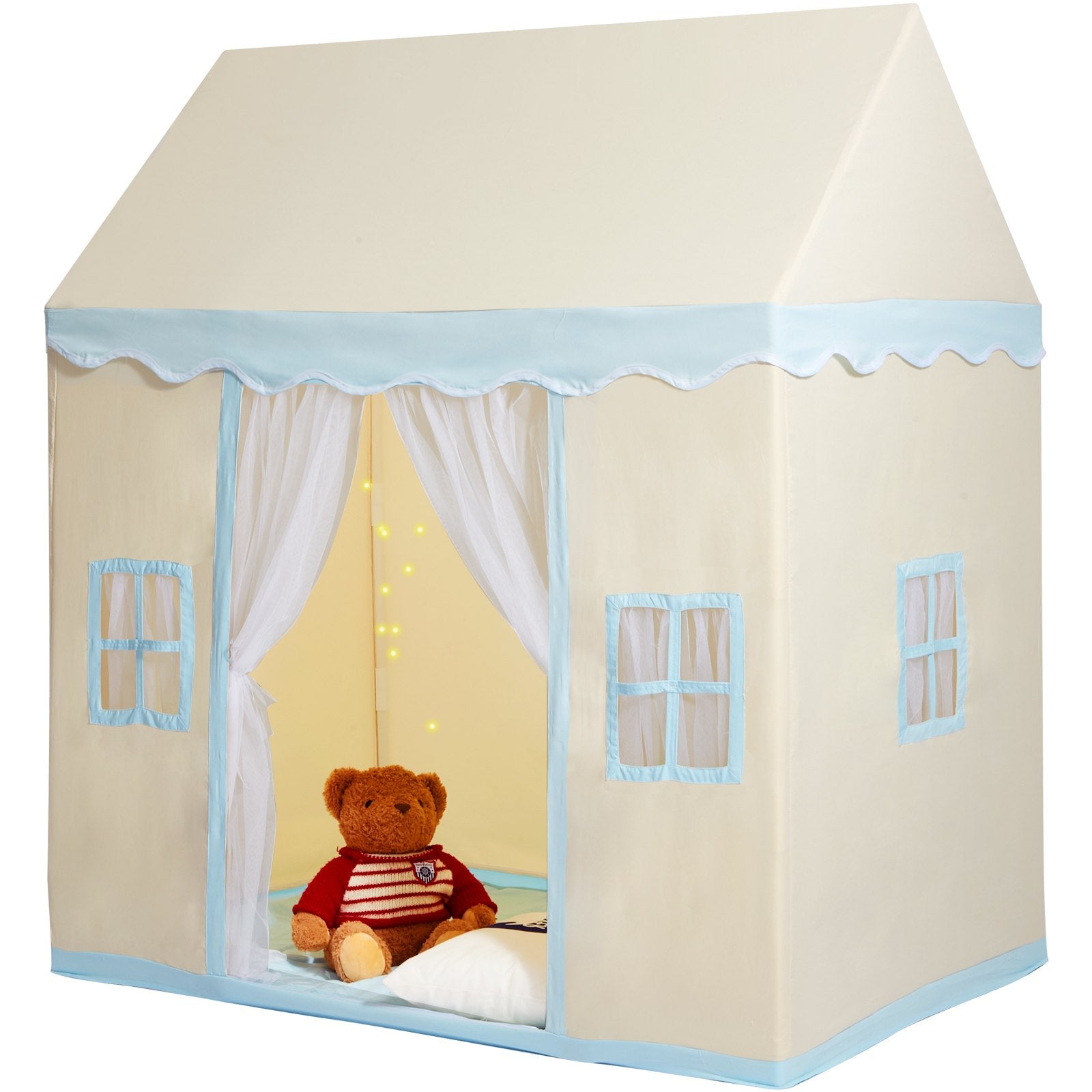 Kids Play Tent, Kids Tent for Kids 1-5 Years Old, Toddler Tent with Mat and Tent Lamp, Tent for Kids with V952-GJSETZPFW5239J8HLV9