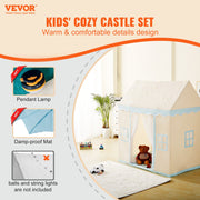Kids Play Tent, Kids Tent for Kids 1-5 Years Old, Toddler Tent with Mat and Tent Lamp, Tent for Kids with V952-GJSETZPFW5239J8HLV9