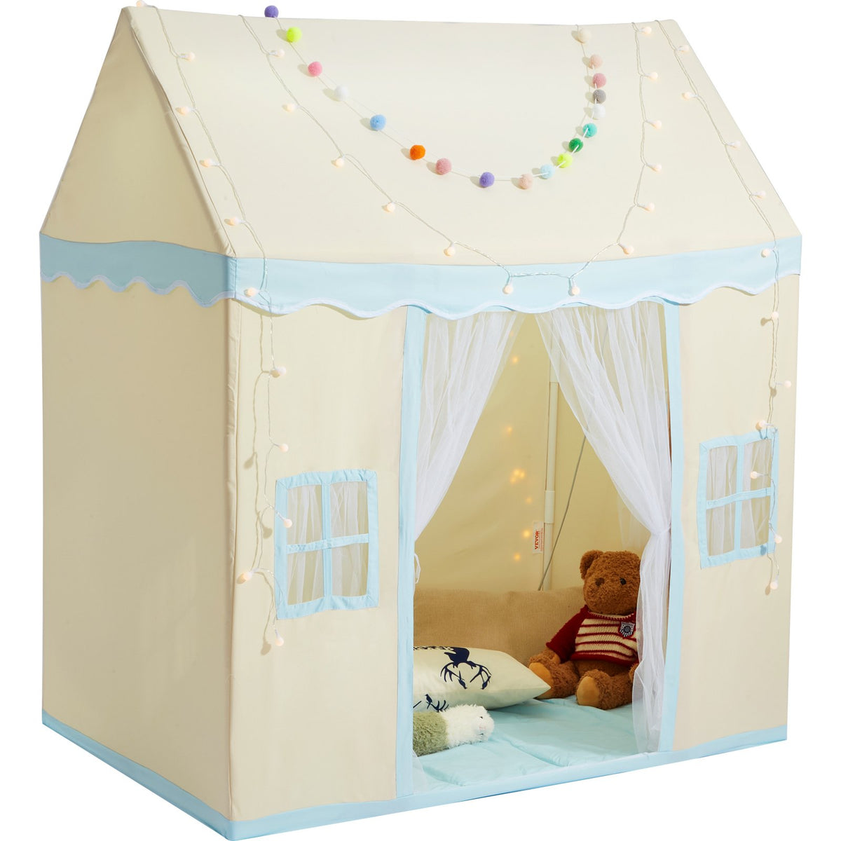 Kids Play Tent, Kids Tent for Kids 1-5 Years Old, Toddler Tent with Mat and Tent Lamp, Tent for Kids with V952-GJSETZPFW5239J8HLV9