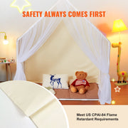 Kids Play Tent, Kids Tent for Kids 1-5 Years Old, Toddler Tent with Mat and Tent Lamp, Tent for Kids with V952-GJSETZPMGZP5OBPMNV9