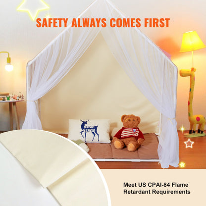 Kids Play Tent, Kids Tent for Kids 1-5 Years Old, Toddler Tent with Mat and Tent Lamp, Tent for Kids with V952-GJSETZPMGZP5OBPMNV9