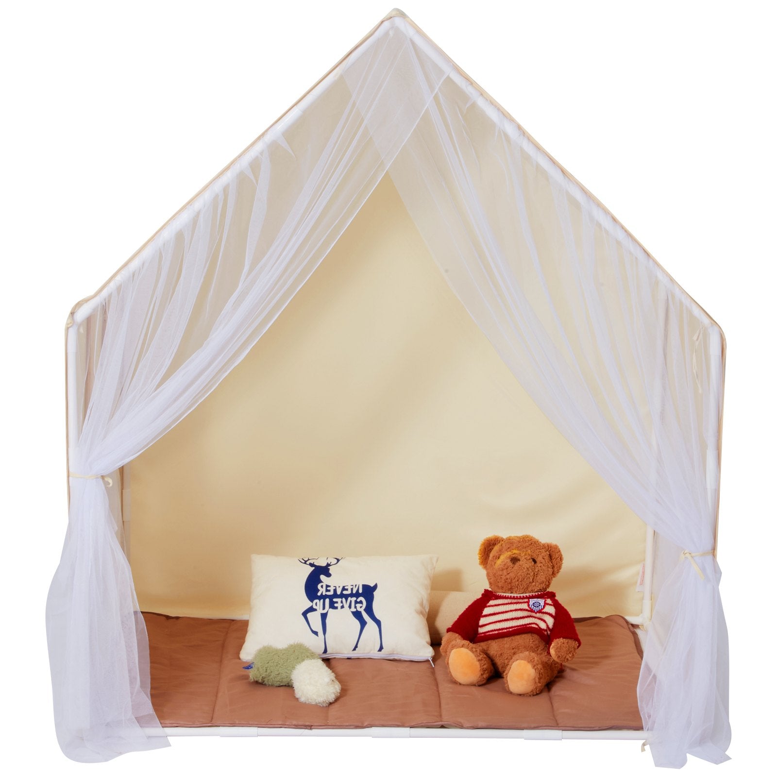 Kids Play Tent, Kids Tent for Kids 1-5 Years Old, Toddler Tent with Mat and Tent Lamp, Tent for Kids with V952-GJSETZPMGZP5OBPMNV9