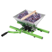 1.8 Gal/7L Fruit and Apple Crusher, Large Manual Grinder, Stainless Steel Fruit Scratter Pulper for Wine V952-GJYZJLSBXG7LH0QABV0