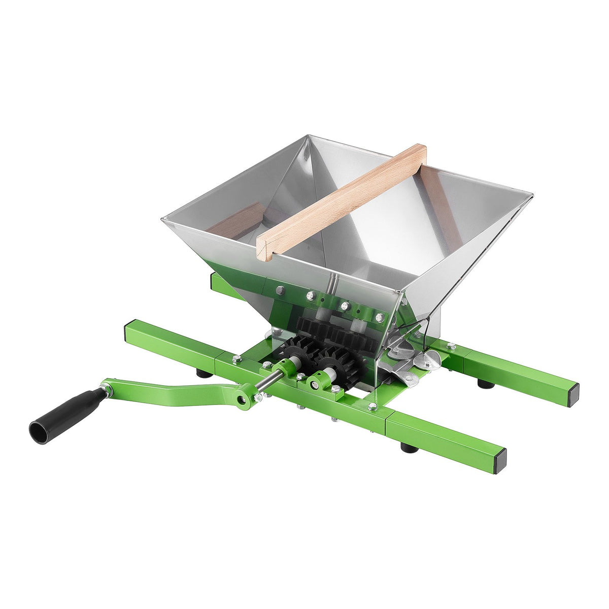 1.8 Gal/7L Fruit and Apple Crusher, Large Manual Grinder, Stainless Steel Fruit Scratter Pulper for Wine V952-GJYZJLSBXG7LH0QABV0