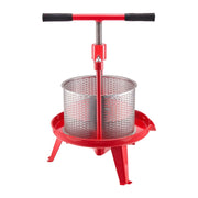 2.38 Gal/9L Fruit Wine Press, Stainless Steel Basket with Cross-beam and Triangular Structure, Manual Juice V952-GJYZJLSBXG9LCJBFPV0