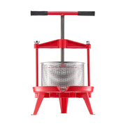 2.38 Gal/9L Fruit Wine Press, Stainless Steel Basket with Cross-beam and Triangular Structure, Manual Juice V952-GJYZJLSBXG9LCJBFPV0