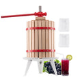 Fruit Wine Press Manual Press for Wine Making 4.75 Gal/18L Wood Basket V952-GJYZJLSSM18LC9D1UV0