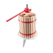 Fruit Wine Press Manual Press for Wine Making 4.75 Gal/18L Wood Basket V952-GJYZJLSSM18LC9D1UV0
