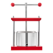 0.8 Gal/3L Fruit Wine Press, 2 Stainless Steel Barrels, Manual Juice Maker, Cider Apple Grape Tincture Honey V952-GJYZJTMBXG3L4YRM6V0