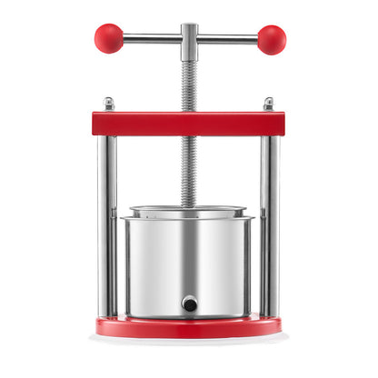 Fruit Wine Press Manual Press for Wine Making 1.6 Gal/6L Stainless Steel V952-GJYZJTMBXG6LEFHOVV0