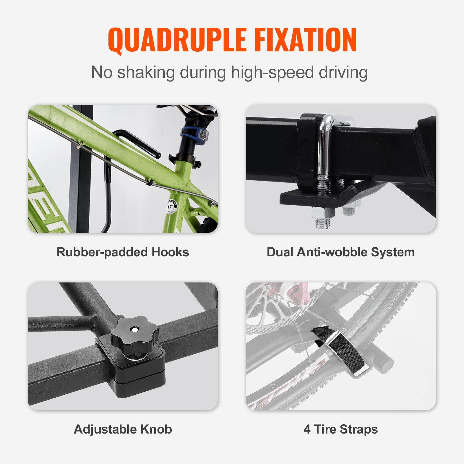 2-Bike Rack Hitch Mount 160lbs Folding Carrier Car Truck SUV 2 V952-GJZXCJTJSGJJXOJYPV0
