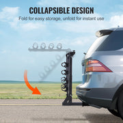 4 Bike Rack Hitch Mount Folding Swing Down Bicycle Carrier Car Truck SUV 150 lbs V952-GJZXCJXGSGJJ63517V0