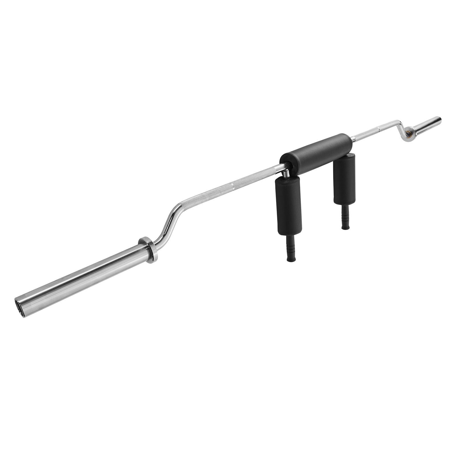 Safety Squat Bar, 318kg Fitness Squat Bar, Safety Squat Bar Attachment with Shoulder and Arm Pads, 28mm V952-GLG2YCDBS150OUNZ2V0