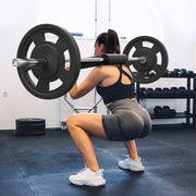 Safety Squat Bar, 318kg Fitness Squat Bar, Safety Squat Bar Attachment with Shoulder and Arm Pads, 28mm V952-GLG2YCDBS150OUNZ2V0