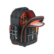 Rolling Tool Backpack, 110 lbs Load Capacity, 45 Pockets Heavy Duty Roller Tool Bag on Wheels, Adjustable V952-GLGJBB14YC168FJ9Q001V0