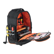 Rolling Tool Backpack, 110 lbs Load Capacity, 45 Pockets Heavy Duty Roller Tool Bag on Wheels, Adjustable V952-GLGJBB14YC168FJ9Q001V0