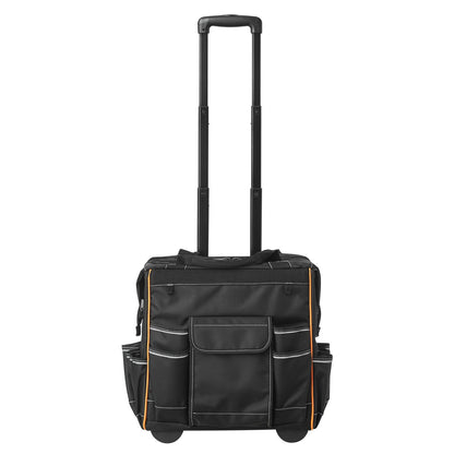 Rolling Tool Bag, 110 lbs Load Capacity, 25 Pockets Heavy Duty Roller Tool Bag on Wheels, Adjustable V952-GLGJD15YC600Y4UPW001V0