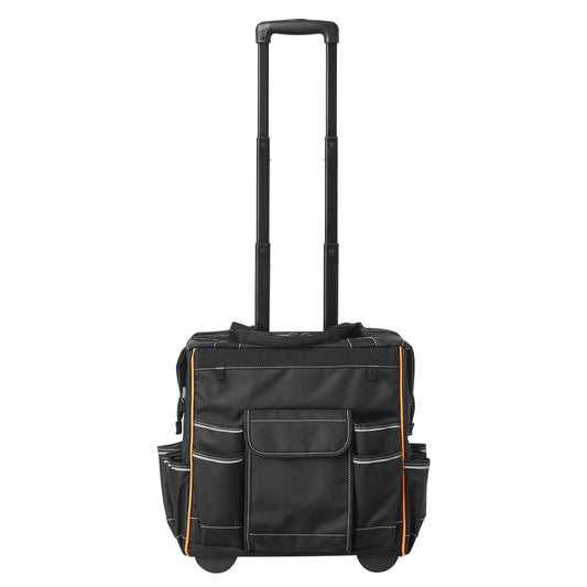 Rolling Tool Bag, 110 lbs Load Capacity, 25 Pockets Heavy Duty Roller Tool Bag on Wheels, Adjustable V952-GLGJD15YC600Y4UPW001V0
