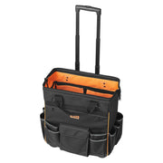 Rolling Tool Bag, 110 lbs Load Capacity, 25 Pockets Heavy Duty Roller Tool Bag with Adjustable Telescoping V952-GLGJD18YC600UPU23001V0